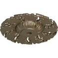 thumbnail image 3 of Ekena Millwork 14 5/8"OD x 2 1/4"P Needham Ceiling Medallion (Fits Canopies up to 4 1/4"), Hand-Painted Warm Silver, 3 of 6