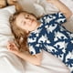 thumbnail image 5 of Balery Shark Conjunto de Pijama Infantil de Manga Corta con Estampado – Ropa de Dormir de Algodón Suave-Large, 5 of 6