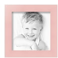 thumbnail image 2 of ArtToFrames 8x8 Inch Pink Picture Frame, This Pink Wood Poster Frame is Great for Your Art or Photos, Comes with Regular Glass (4120), 2 of 7