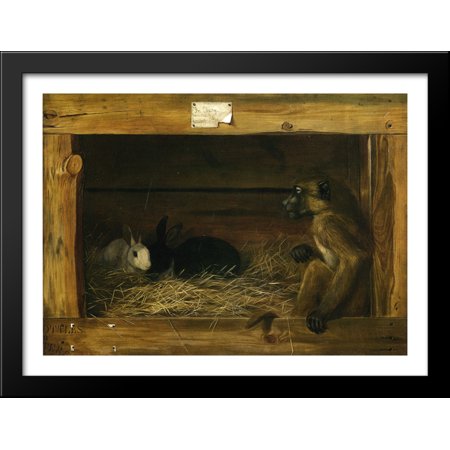 In Charge 38x28 Large Black Wood Framed Print Art by Alexander Pope