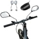 thumbnail image 2 of Espejos para bicicletas Equipos de ciclismo al aire libre Advertencia de seguridad Reflectores planos Bicicleta eléctrica Espejo retrovisor para bicicleta de montaña, 2 of 5