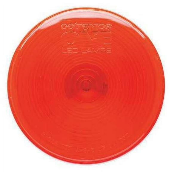 OPTRONICS STL003RBP Stop-Turn-Tail Lamp,LED,Red,Round Shape G5005939