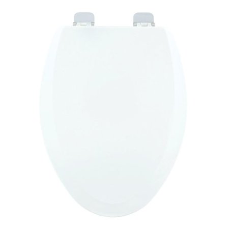 Centoco 900CH 001 Wood Elongated Toilet Seat White