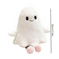 thumbnail image 3 of ToyKingdee Funny White Ghost Plush Ultra-Soft Stuffed Animal Cute Plushies Decor Gifts for Home Living Room, Bedroom, Party & Movie Nights, 3 of 9