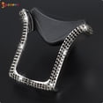 thumbnail image 3 of Spencer Universal Car Phone Holder with Bing Crystal Rhinestone Car Air Vent Mount Clip Cell Phone Holder for iPhone Samsung Phone Holder (Black), 3 of 8