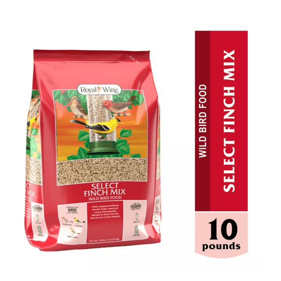 Royal Wing Select Finch Mix Wild Bird Food, 10 lb.