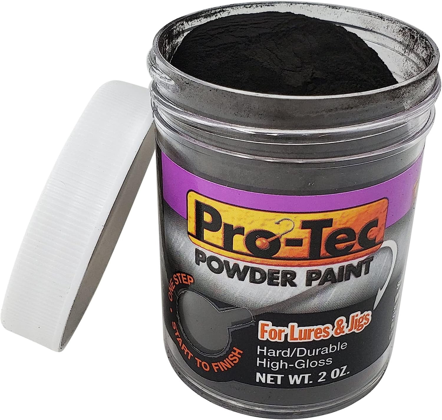 Welch Products 3 Packs of 2oz Pro-Tec Jigs and Lures Powder Paints, Jig Head Fishing Paint, Fishing Lure Paint - High Gloss Powder Coating Paint