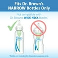 Dr. Brown’s Natural Flow Level 3 Narrow Baby Bottle Silicone Nipple