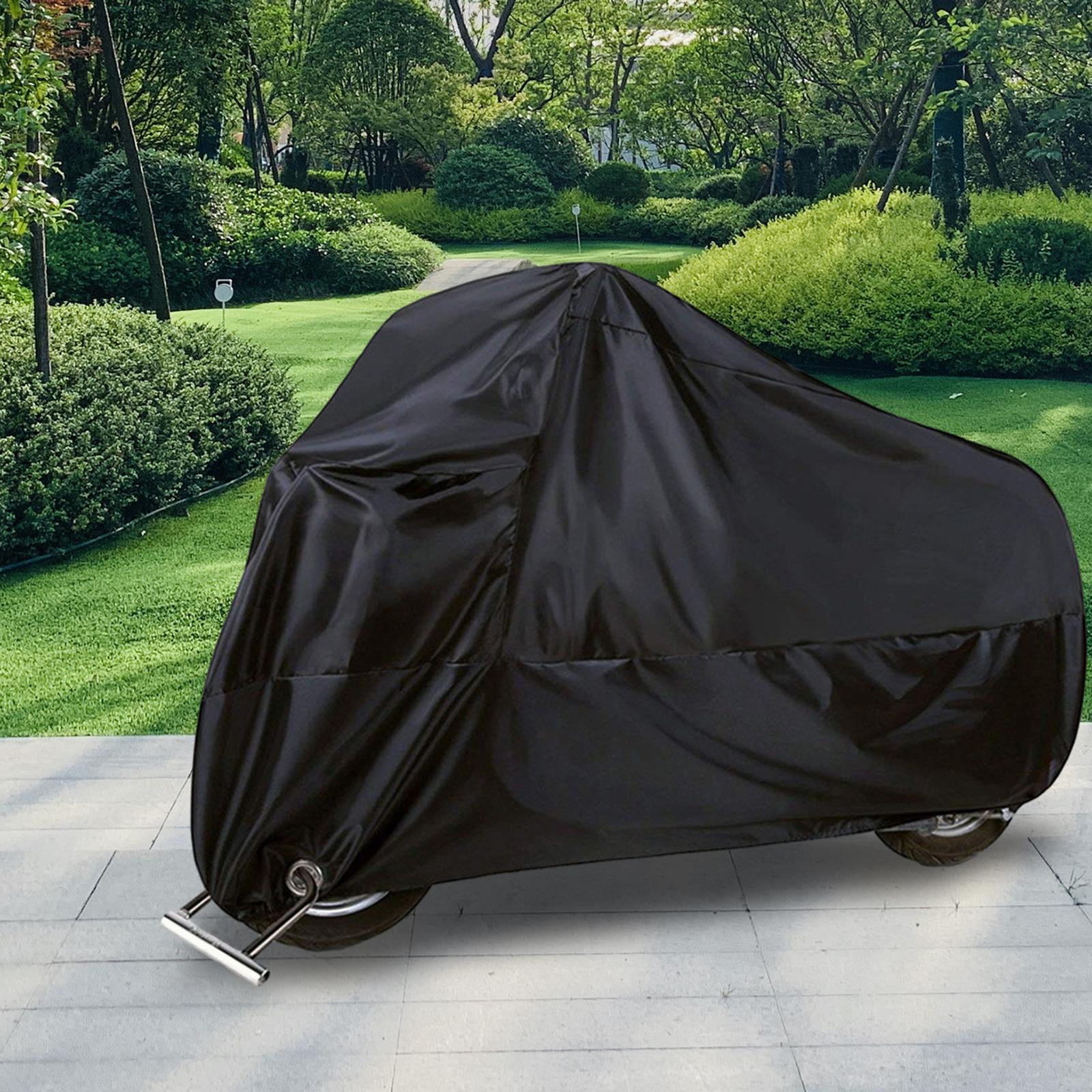 funtasica Motorbike Dust Protector Motorcycle Cover Weatherproof All Season Universal Indoor Outdoor Cover for Riding Motorcycles XL