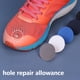 thumbnail image 2 of Parche para zapatos Vamp Repair Sticker Subsidy Sticky Shoes Plantillas Protector de talón Reparación de agujeros en el talón Forrado Antidesgaste Heel Foot Care ToolFrance Gao Jinjia LED, 2 of 2