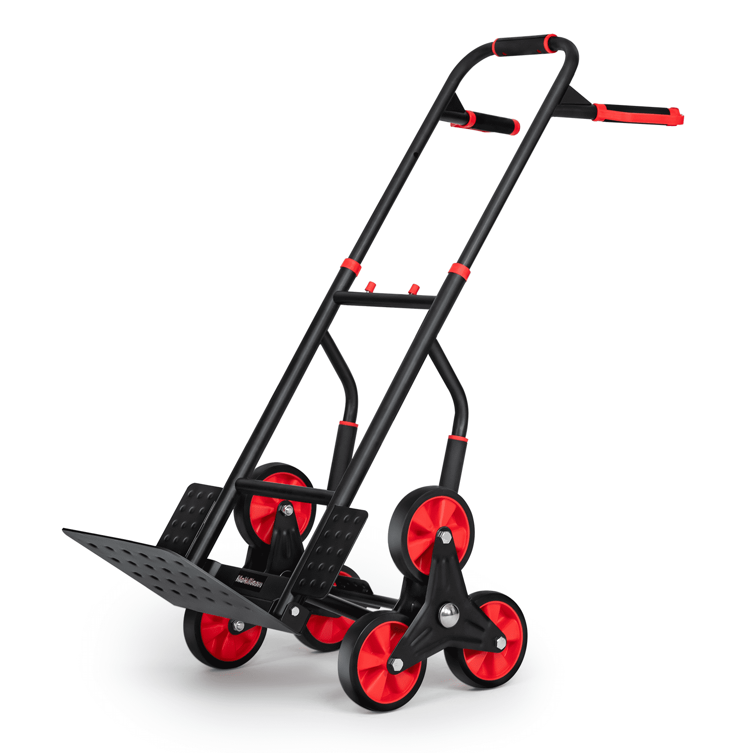 Details about   Folding Hand Truck Stair Climber Hand Truck Aluminum Cart Dolly Moving 2 Wheel 