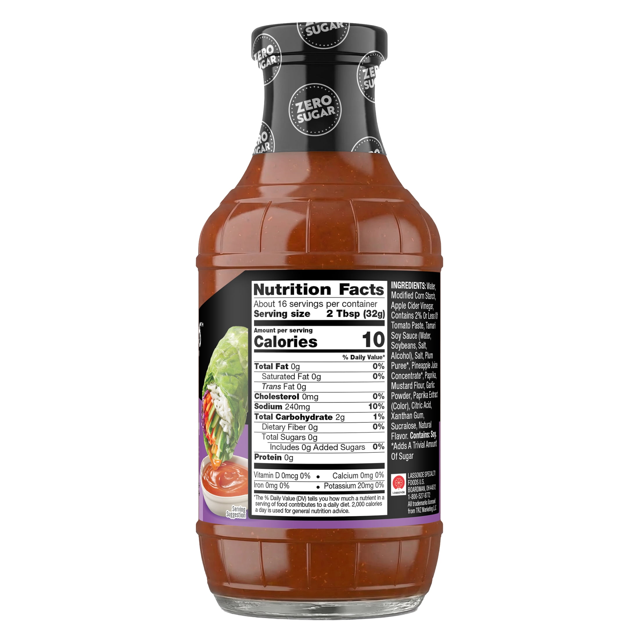G Hughes Zero Sugar Polynesian Dipping Sauce, 18 oz