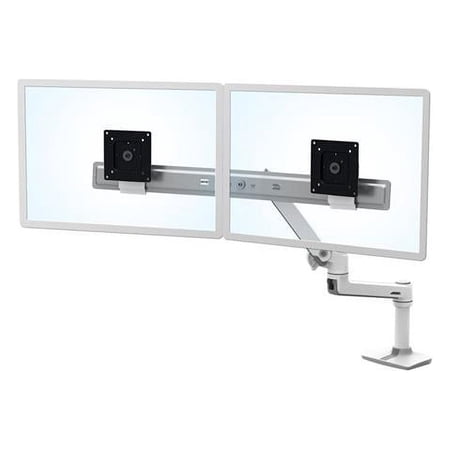 UPC: 0698833073904 | Ergotron Mounting Arm for Monitor – Matte Black (45-489-224)