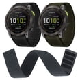 thumbnail image 2 of Gancho de 26 mm 22 mm y amperio; Correa de nailon con lazo para reloj Garmin Enduro Fenix 6 6X Pro 5X Plus/TACTIX DELTA/MK2i/Forerunner 955 Tan Jianjun unisex, 2 of 2