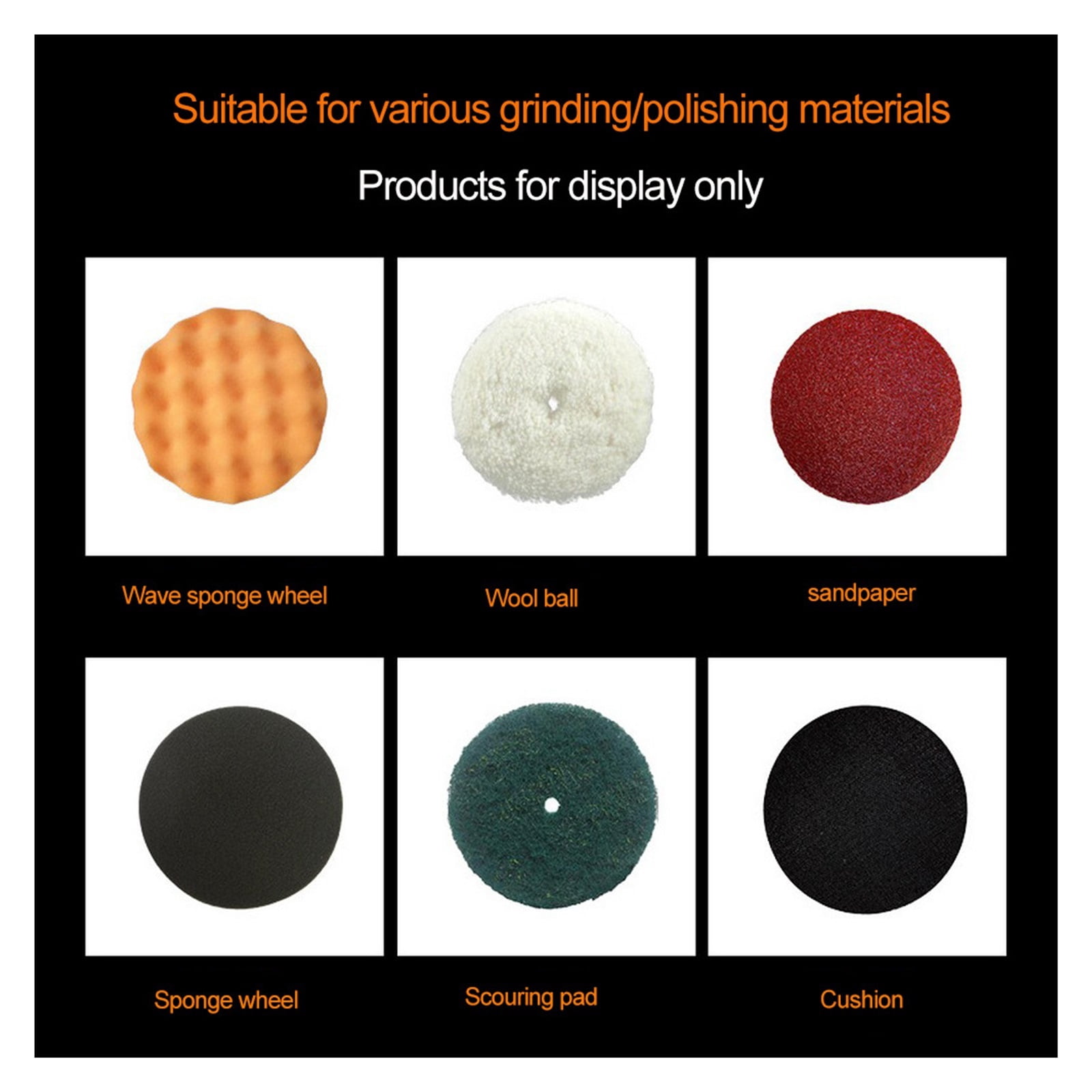 Pneumatic Sanding Machine 125MM 5" Eccentric 5MM Random Orbital Air Sander Tools 11000RPM Floor Sanding Waxing Polisher Machine ,Equipment Stability