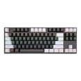 thumbnail image 2 of Teclado mecánico USB Shamjiam 87 estándar para juegos punk negro, 2 of 3