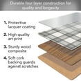thumbnail image 6 of CounterArt Wired Plaid Premium Boxed Set of Decorative Hardboard Placemats, 6 of 6
