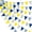 Capri Lemon, variant on 32Ft Cartoon Animation Party Decorations Red White Yellow Lightning Triangle Flag Fabric Banner Pennant Garland Streamer for Cartoon Birthday Animated Baby Shower Video Games Party Decor Supplies