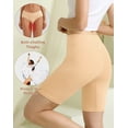 thumbnail image 4 of INNERSY Women's Anti Chafing Boyshorts Cotton Summer Shorts Under Dress 3-Pack(Medium,Light Apricot), 4 of 7