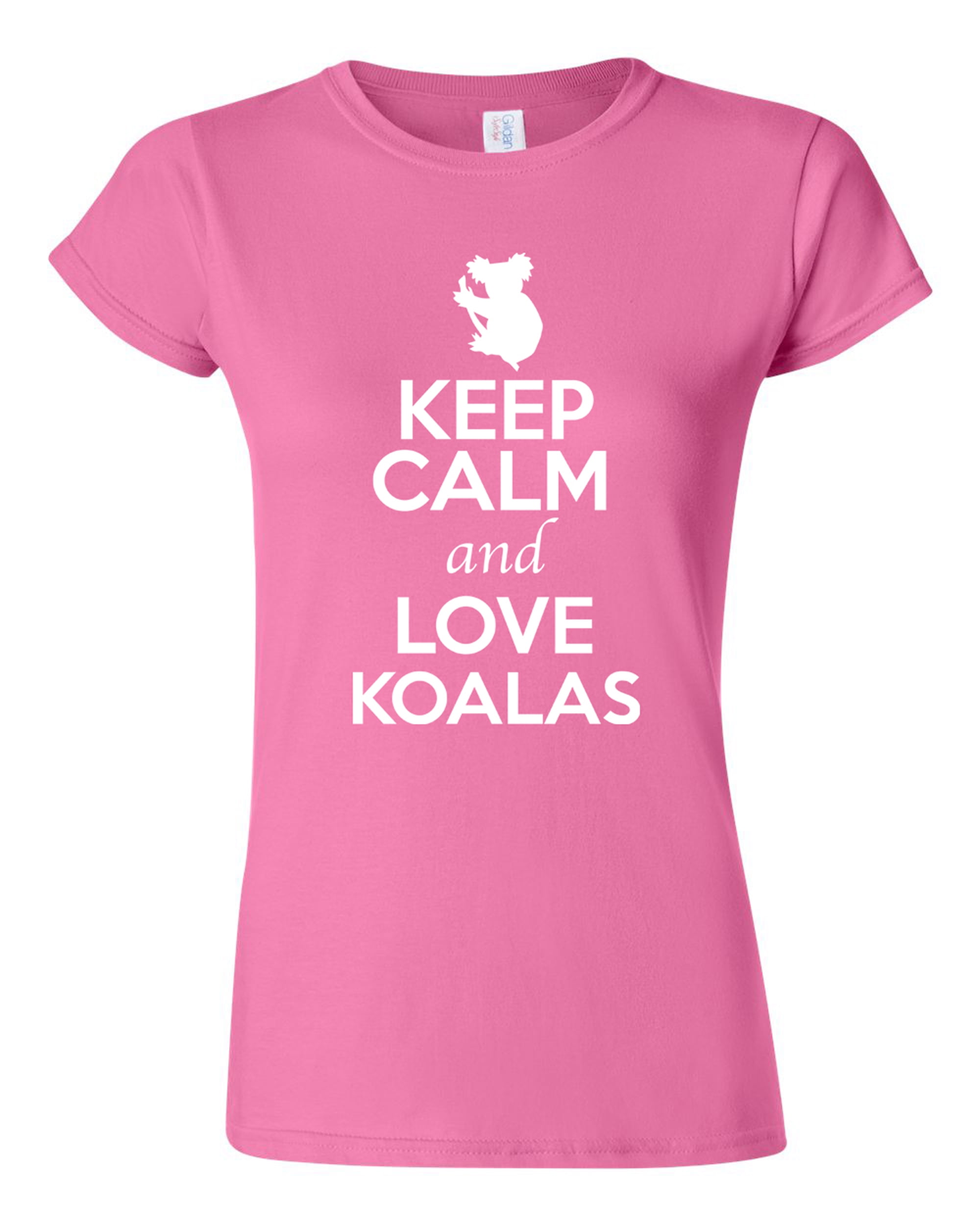 Junior Keep Calm And Love Koalas Bear Wildlife Animal Lover Humor T-Shirt Tee
