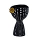 thumbnail image 2 of Elegante jarrón de mesa, maceta, figura, arreglo floral, soporte para bolígrafos, para interior y exterior. Negro, 2 of 6