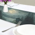 thumbnail image 4 of Yayeee Table Runner 70 inches Long Home Kitchen Dinning Party Decoration, Forest House, 4 of 7