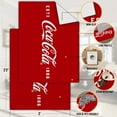 thumbnail image 3 of Ottomanson Coca-Cola Logo Machine Washable Non-Slip Rubberback 2x3 Area Rug, 2'3" x 3', Red, 3 of 7