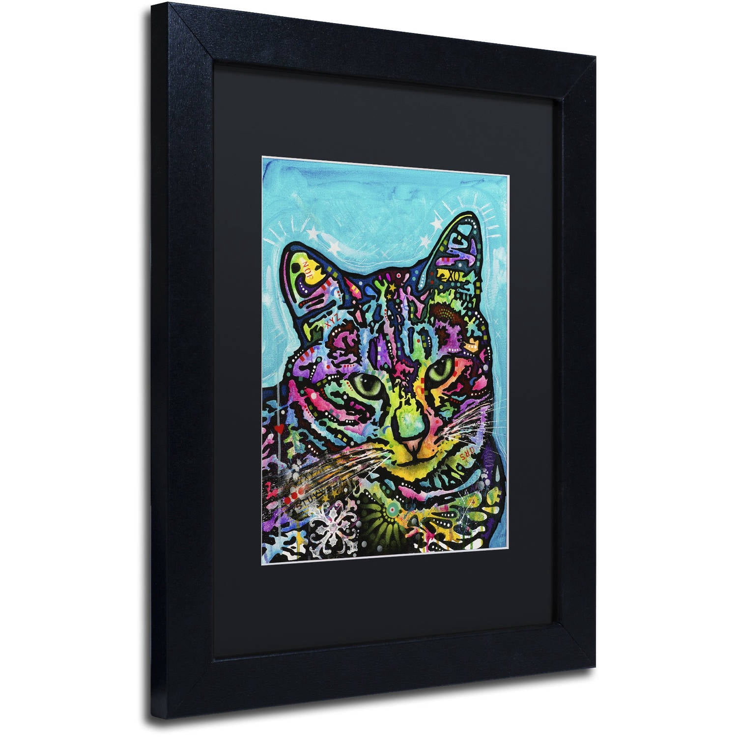 Trademark Fine Art "Kismet" Canvas Art by Dean Russo, Black Matte, Black Frame