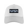 thumbnail image 1 of Gravity Threads Nasa Patch Adjustable Trucker Hat - White, 1 of 2
