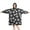 Paw Prints and-1, variant on Paw Prints and Bones Wearable Oversized Blanket,Wearable Blanket Hoodie for Adults,Cozy Hooded Blankets with Super Pockets,Super Warm Fuzzy Pullover for Women & Men