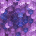 thumbnail image 1 of Ahgly Company Machine Washable Indoor Square Transitional Purple Area Rugs, 6' Square, 1 of 7