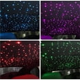 thumbnail image 3 of 260Pcs RGBW LED Fiber Optic Car Roof Ceiling Headliner Star Light White Meteor, 3 of 5