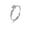 Women, variant on S925 Sterling Silver Shining Galaxy Couple Ring Light Luxury Niche Ins Style High-end Meaning Mobius Couple Ring