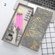 thumbnail image 2 of Pluma de caligrafía con 5 puntas, juego de tinta para escribir, caja de regalo, pluma estilográfica de boda, 2 of 5