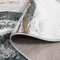 thumbnail image 5 of SAFAVIEH Alenia Elihu Abstract Area Rug, Gray/Ivory, 6'7" x 6'7" Round, 5 of 7
