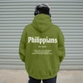 thumbnail image 6 of MIASHUI Men's Christian Scripture Print Pullover Hoodie Religious Theme Long Sleeve Casual Comfortable Sweatshirt Green,XXL, 6 of 6
