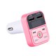 thumbnail image 2 of Adaptador De Transmisor Fm Para Automóvil Cargador de coche de llamada 12V-24V Adaptador de coche de radio M con pantalla digital (rosa) Ndcxsfigh Accesorios para autos y motos, 2 of 8