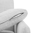 thumbnail image 4 of CHITA Mid-Century Modern Sofa, Fabric Couch for Living Room with Solid Wood Leg, 73''W, Ivory White, 4 of 13