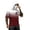 Black, variant on Men's Quick Dry Sun Protection Hood Top With Integrated Face Mask Ombre Gradient Palm Pattern Short Sleeve Apparel For Inshore Fishing Beach Jogging Outdoor Adventure Use Black 2xL