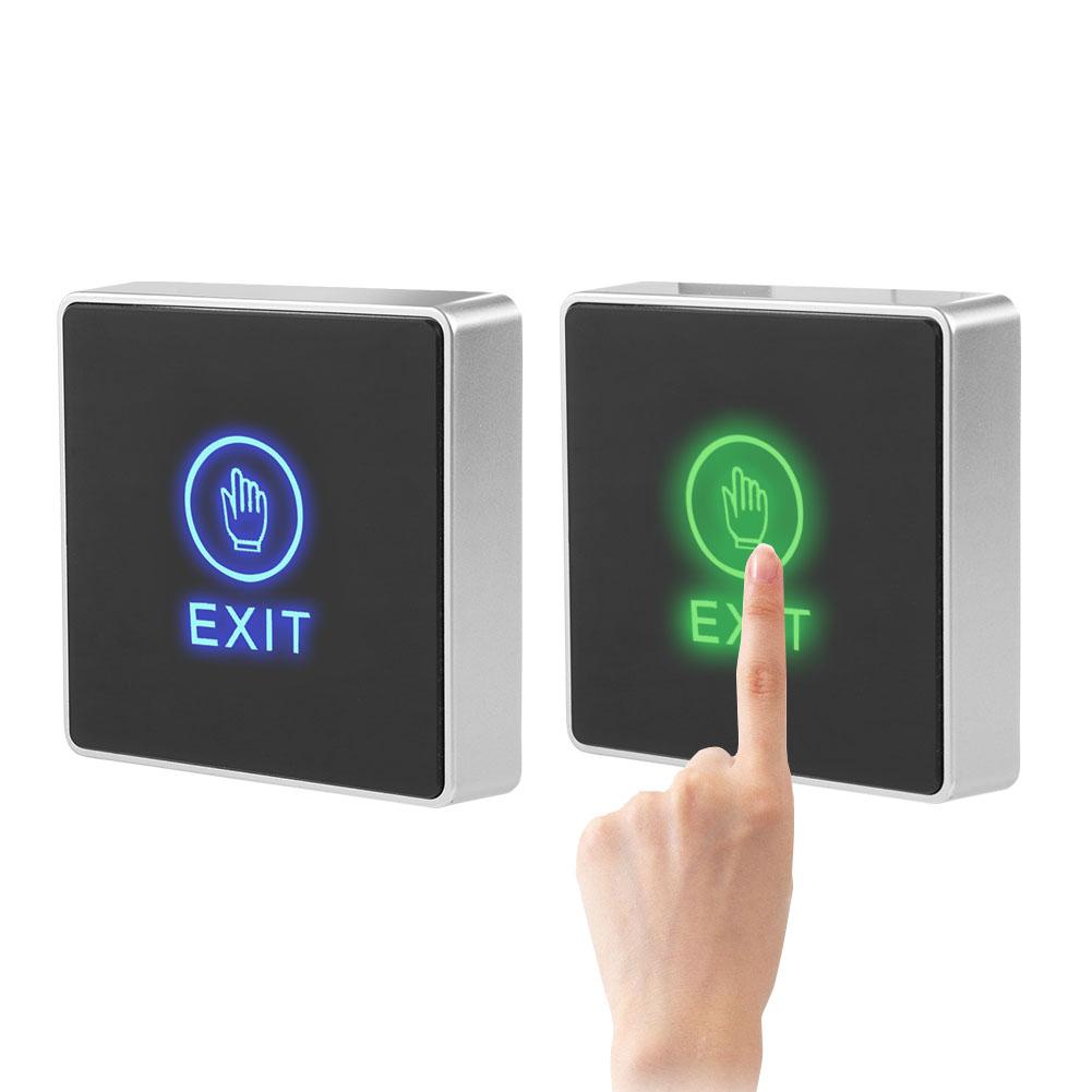 Door Touch Exit Button Push Release Switch for Access Control LED Light