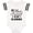 Football White and Black, variant on Inktastic My Best Friend is My Glamma with Hearts Boys or Girls Baby Bodysuit
