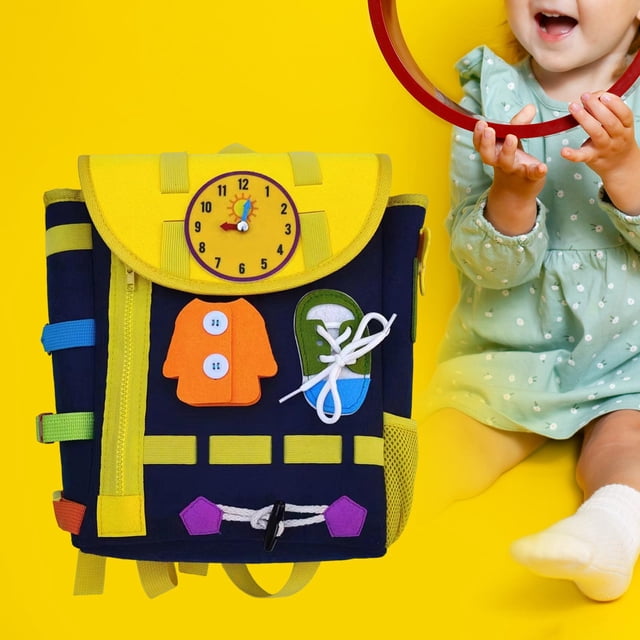 Mochila Busy Board Montessori Hugo Tablero ocupado