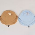 thumbnail image 6 of Krdevn Cartoon Bear Kids Neck Flap Sun Hat UPF 50+ Adjustable Chin Strap Breathable Beach Fisherman Cap Toddler Boys Girls, 6 of 7