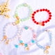 thumbnail image 5 of Guardurnaity de cuentas Dido para mujeres y niñas, colgante de flor dulce, cadena de mano, brazalete, , regalo de joyería Ropa, zapatos y accesorios Miscelánea Amarillo, 5 of 6
