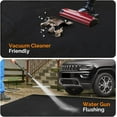 thumbnail image 6 of TUIFFIOM 22' x 8' PE Garage Floor Mat, Oil Spill Mat with Tape,Cuttable Waterproof & Oil-Proof Parking Mat for Larger Car,SUV,Large Pickup.Black, 6 of 7