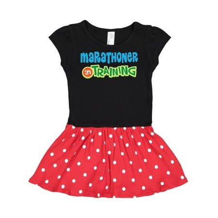 

Inktastic Marathoner in Training Gift Toddler Girl Dress