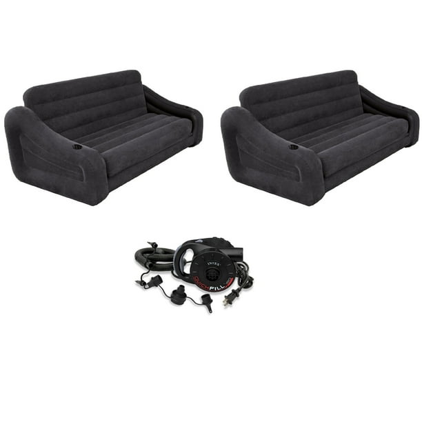 Intex Queen Size Pull Out Sofa Couch 2, Intex Queen Size Pull Out Sofa Bed