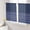 Blue, variant on Red Striped Sheer Curtains for Living Room Bedroom Vintage Stripes Ombre Sheer Curtains 54 Inch Long 2 Panels Set Light Filtering Curtain Window Treatments Drapes for Dining Room