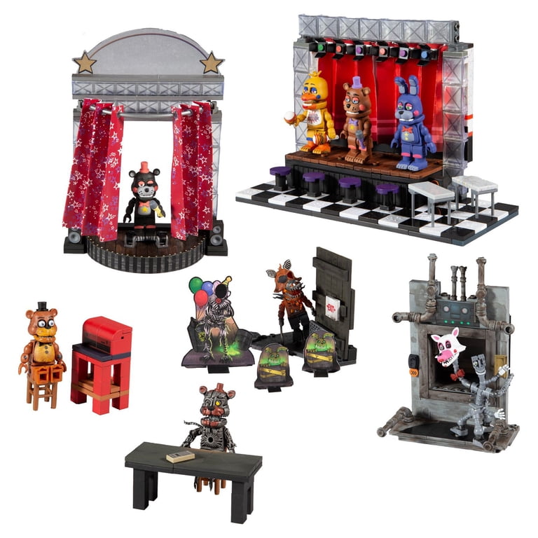 McFarlane FNAF Concert Stage Playset - Large Construction Toy Game