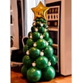 thumbnail image 1 of Christmas Balloon Garland Arch Kit 96 Pieces Christmas Tree Balloons for Christmas Party Decorations, 1 of 5